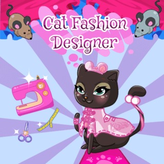 Cat Fashion Designer cozy game teaser art